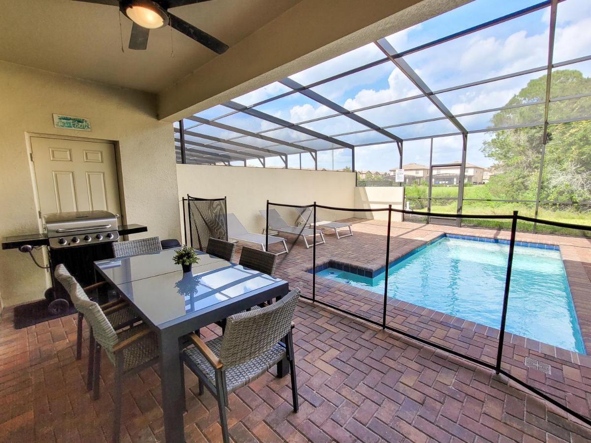 5Br 5Bath Townhome Pool Bbq 13Min Disney 2260Ft Kissimmee Exterior photo